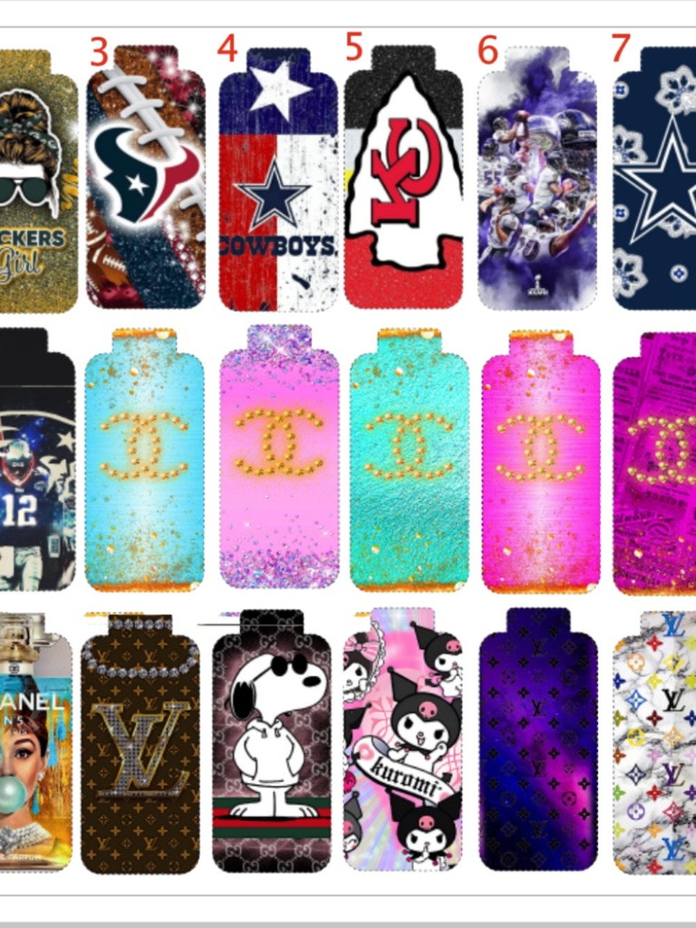 Pre-made chapstick Keychain 5 for $25